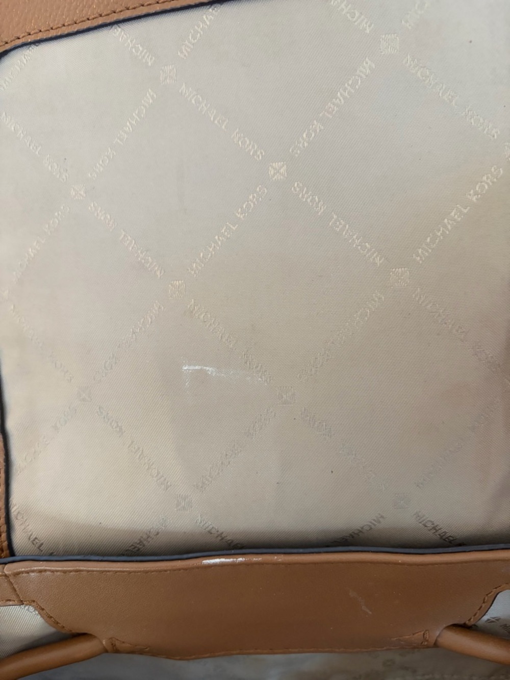 Michael Kors Beige Interior backpack bag - Picture 5 of 7